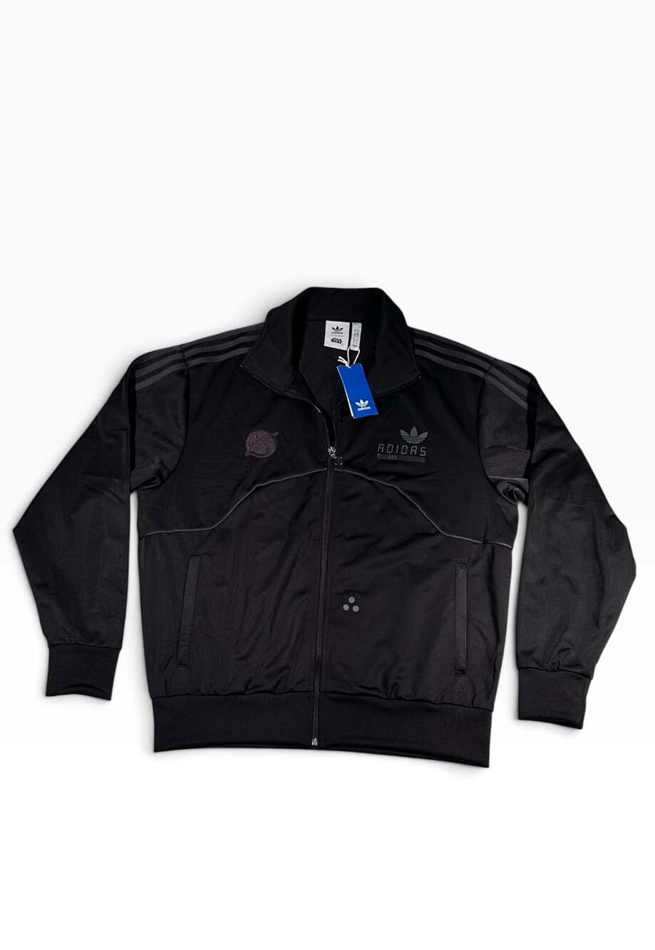 Adidas Originals Star Wars Boba Fett Firebird Tricot Track Jacket Black